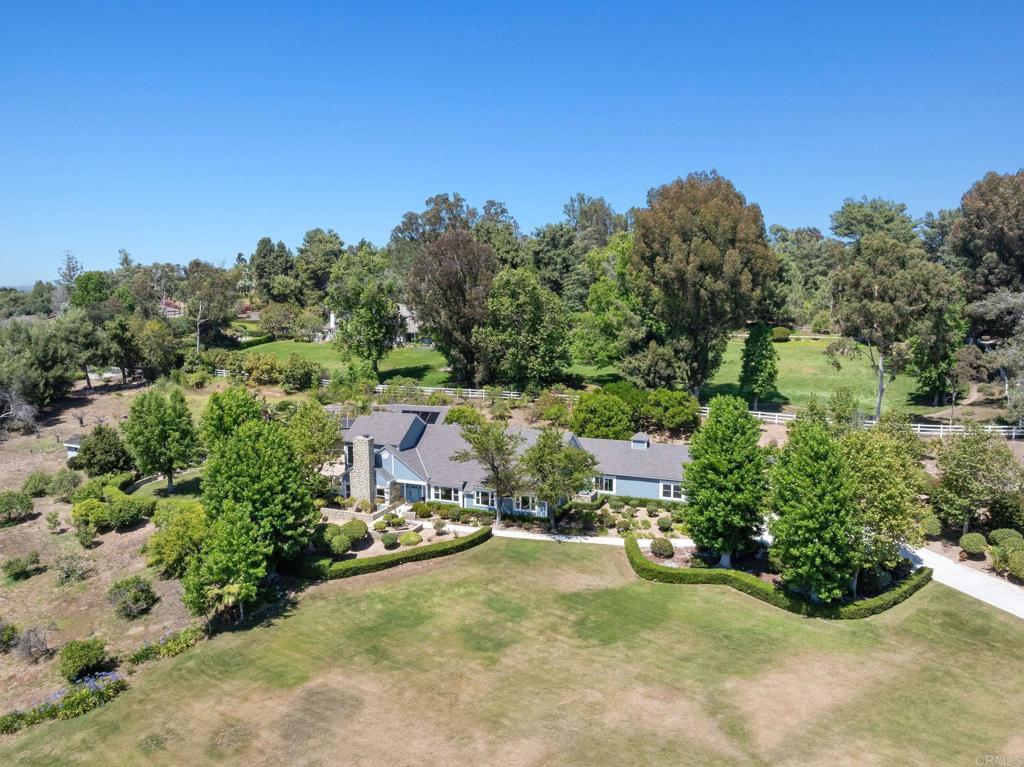 18 Gateview Drive Fallbrook, CA 92028 - Photo 58 of 73 an aerial view of a house with a yard basket ball court and outdoor seating