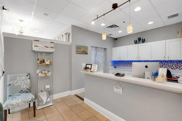 a room with furniture and equipment