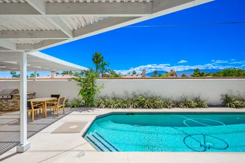 a house view with a sitting space