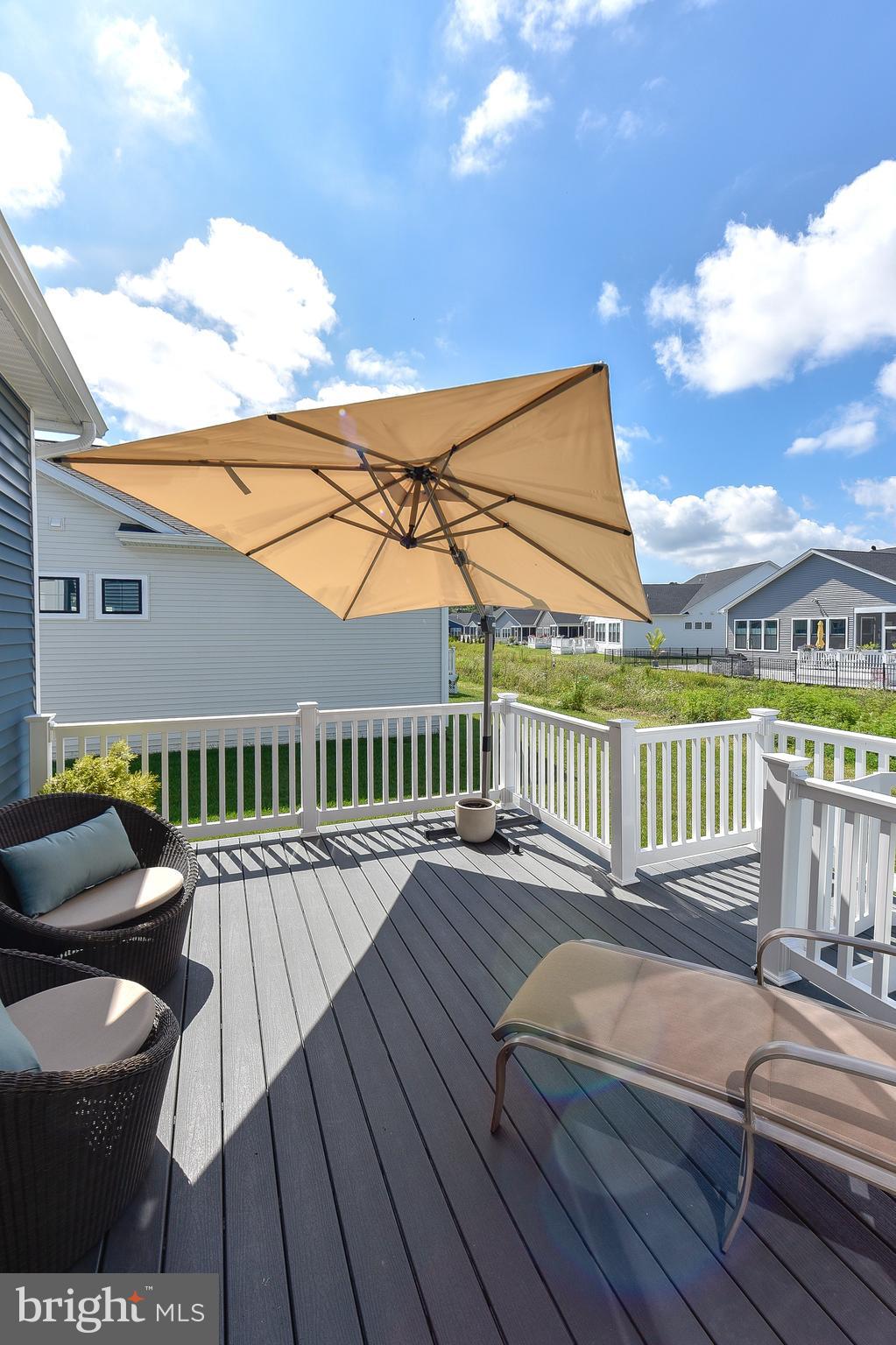 15108 Prudence Road Lewes, DE 19958 - Photo 44 of 87 Deck mounted umbrella provides lots of shade