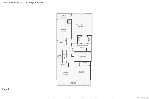 $950,000 | 3281 Loma Riviera Drive, San Diego, CA 92110
