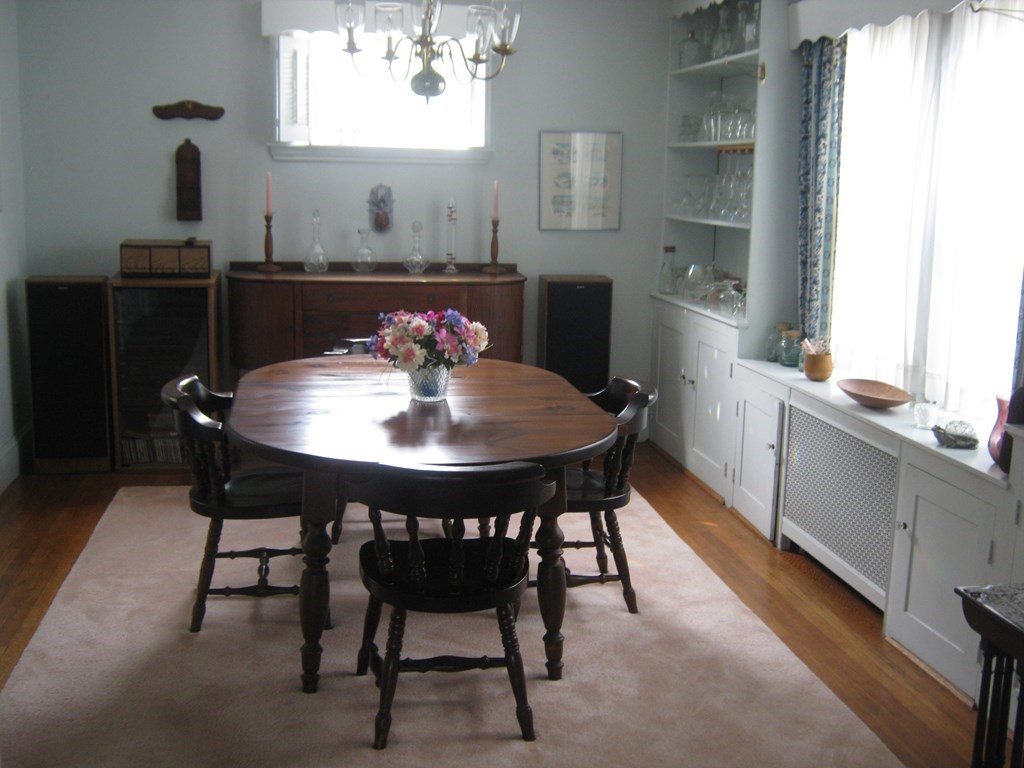 4 Old Salem Road Marblehead, MA 01945 - Photo 5 of 12 a view of a dining room with furniture and window