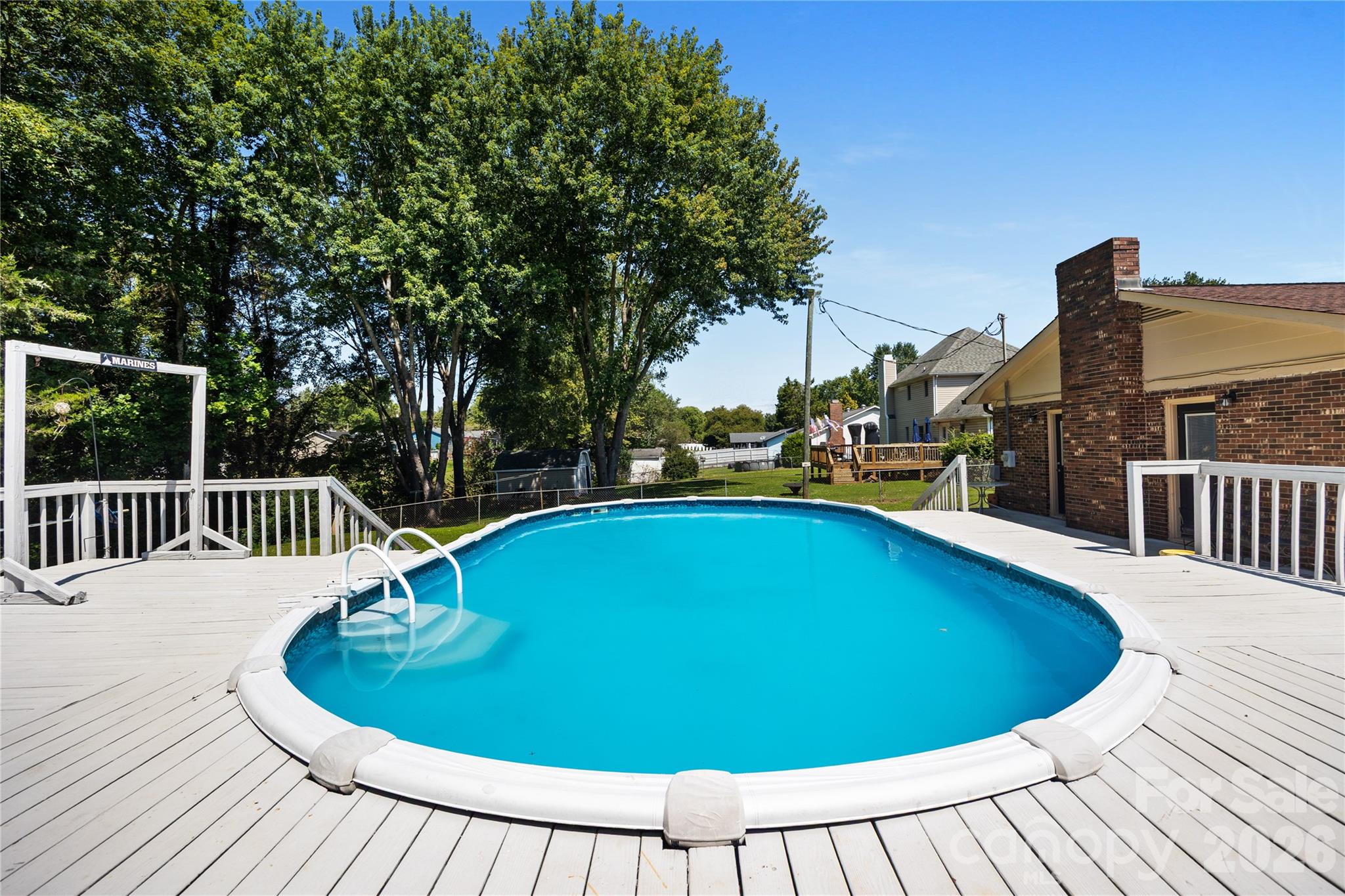 168 Mooreland Road Mooresville, NC 28117 - Photo 24 of 32 a view of outdoor space swimming pool and deck