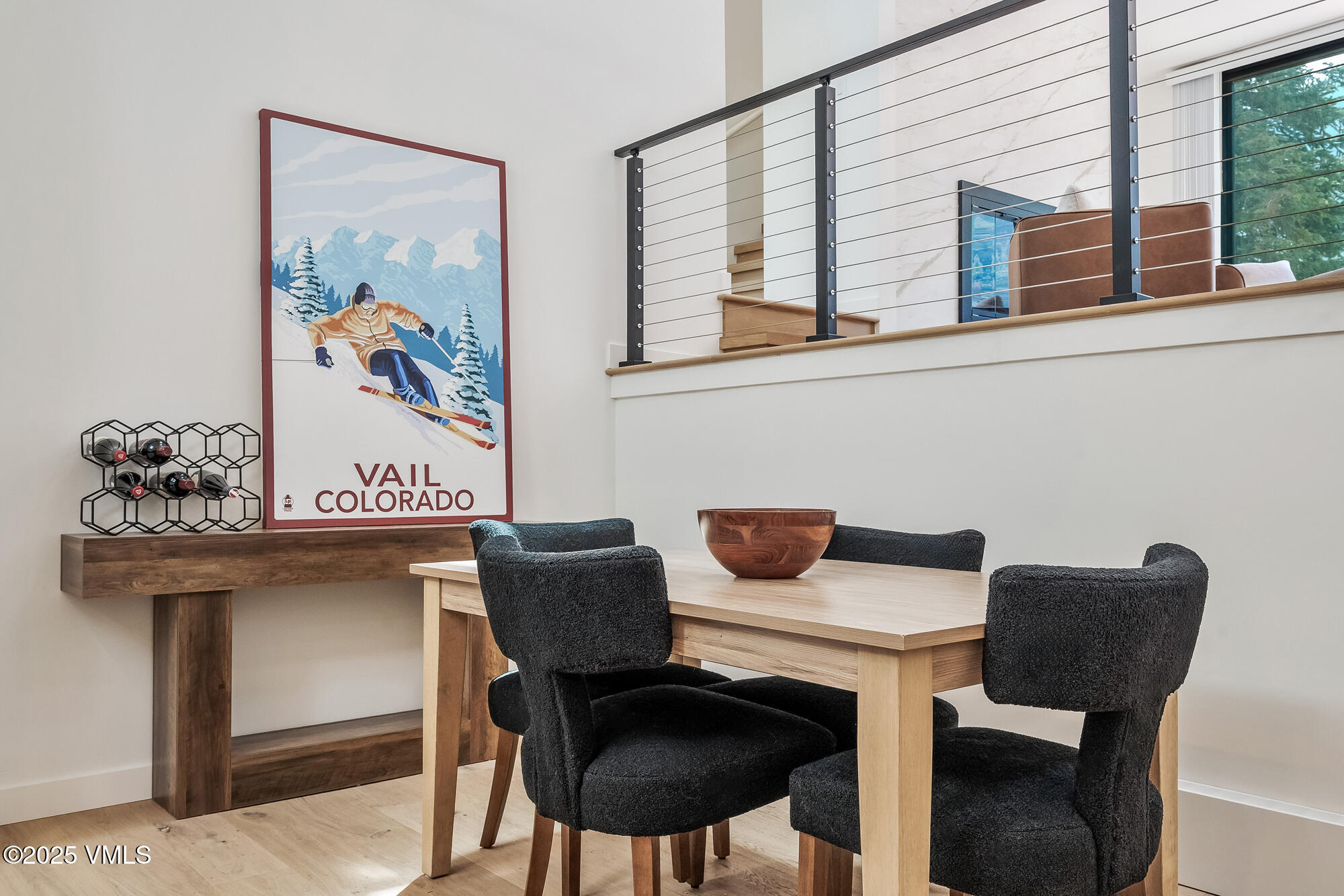 4545 Big Horn Road Vail, CO 81657 - Photo 18 of 49 a view of a dining room with furniture and window