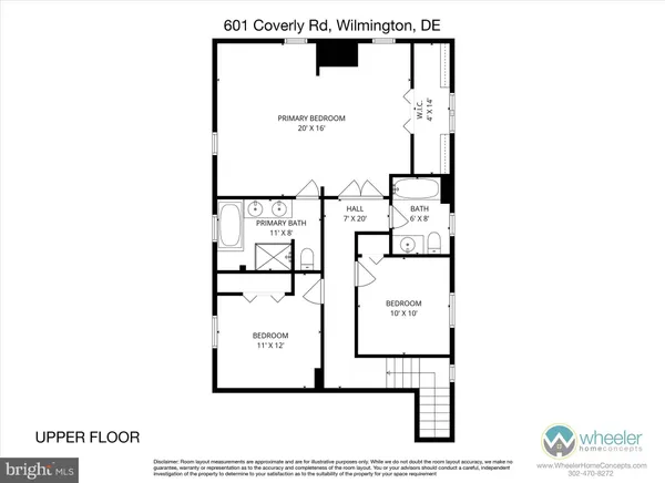 $515,000 | 601 Coverly Road, Wilmington, DE 19802