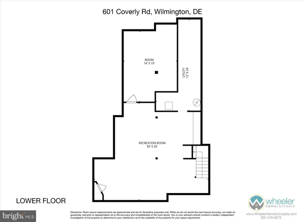 $515,000 | 601 Coverly Road, Wilmington, DE 19802