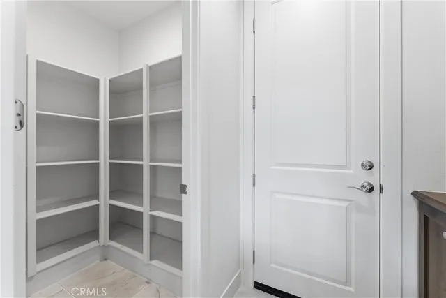 a view of a walk in closet