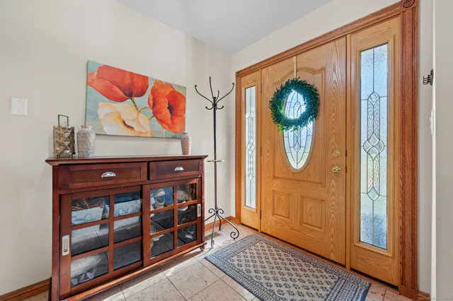 a view of a entryway door of the house