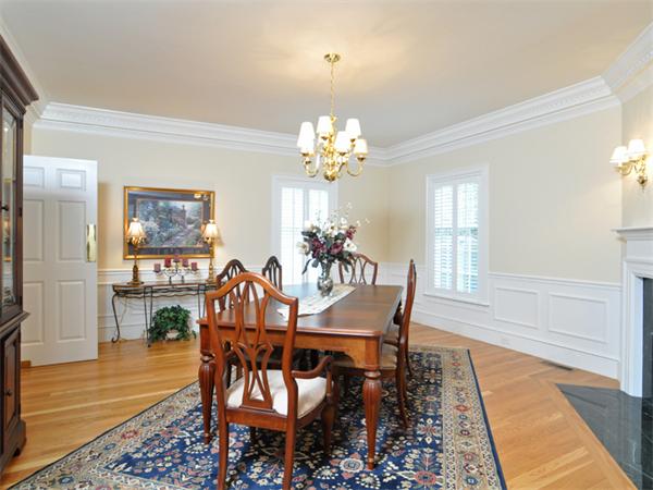 15 Hastings Road Weston, MA 02493 - Photo 5 of 21 a dining room with furniture a rug and wooden floor