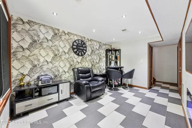 a view of a workspace with furniture