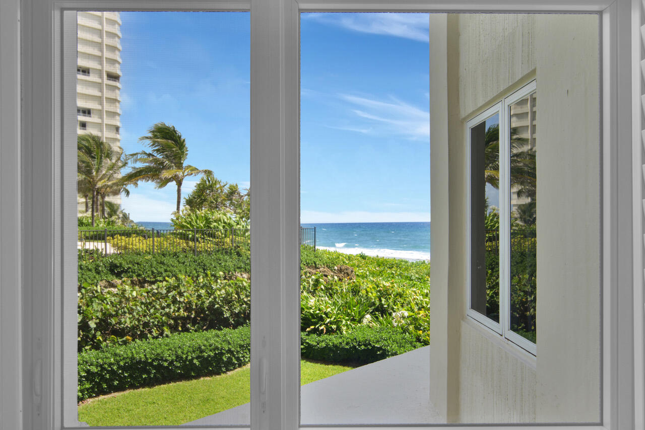 550 South Ocean Boulevard, Unit 201 Boca Raton, FL 33432 - Photo 18 of 45 View from guest bedroom