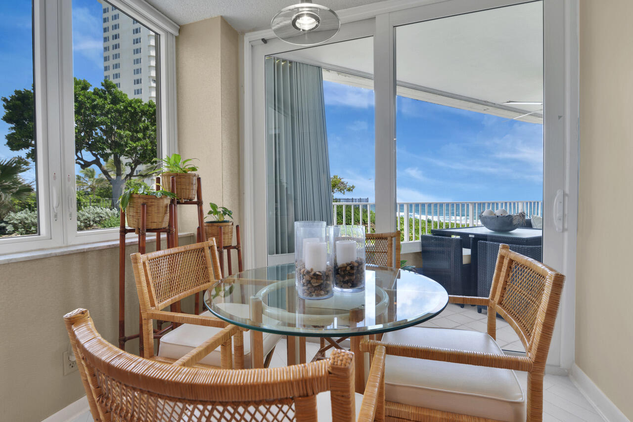 550 South Ocean Boulevard, Unit 201 Boca Raton, FL 33432 - Photo 21 of 45 Breakfast Area
