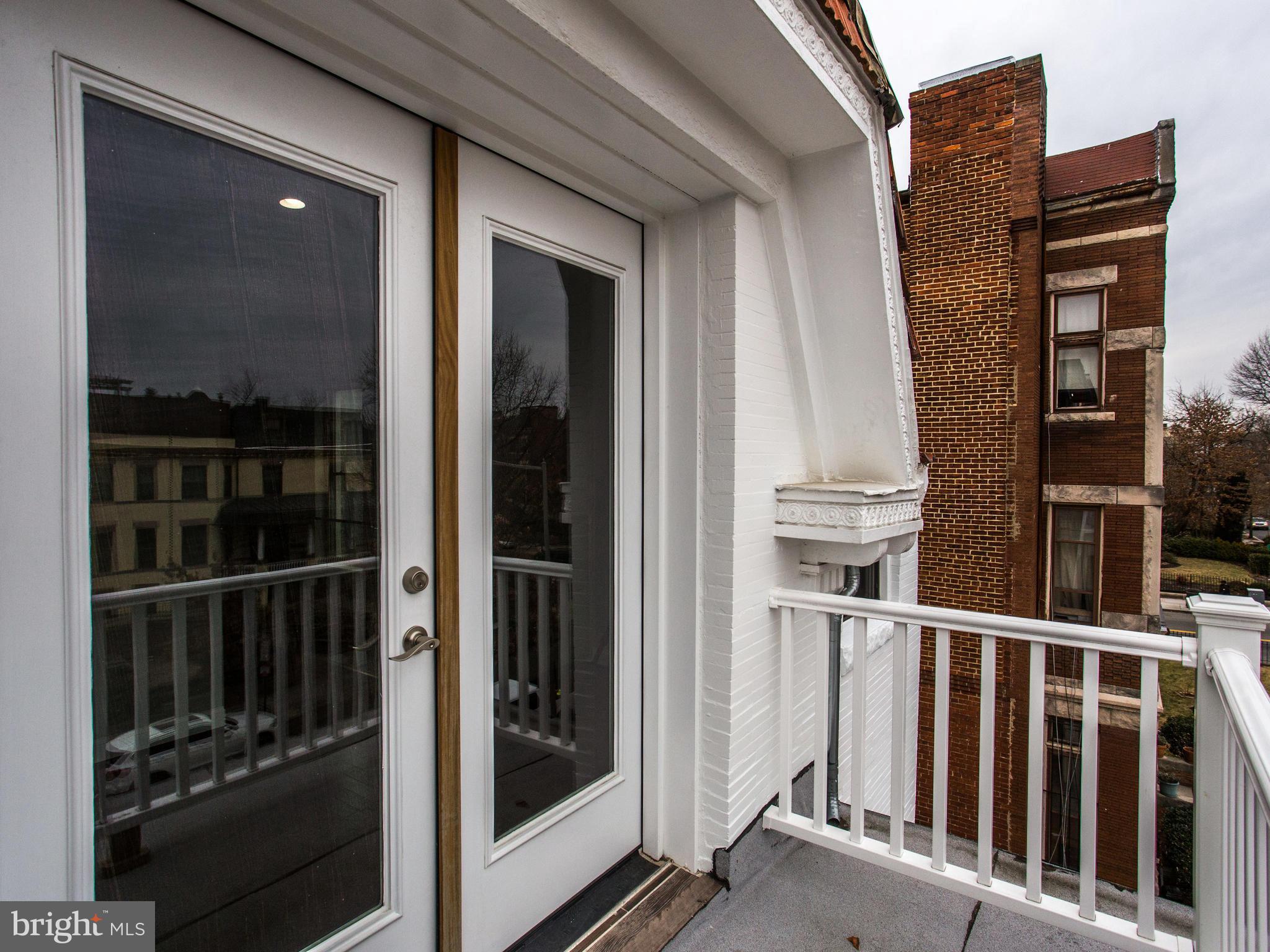 1234 Euclid Street Northwest, Unit 2 Washington, DC 20009 - Photo 30 of 30 Balcony