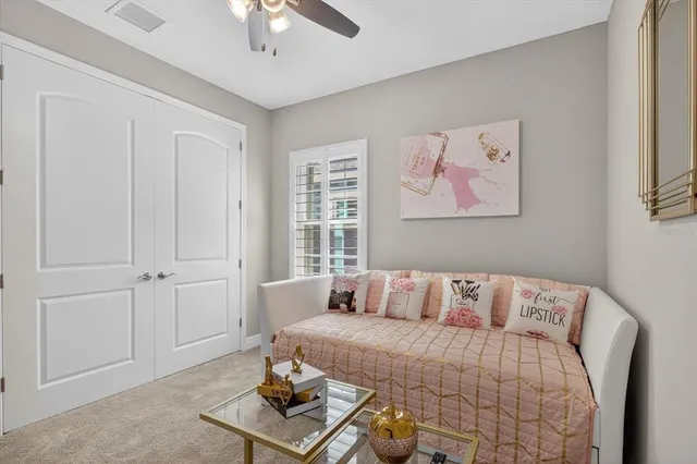 a outdoor space with furniture