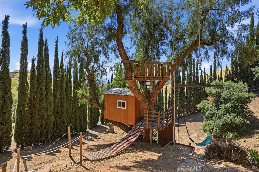 30414 Sloan Canyon Road Castaic, CA 91384 - Photo 58 of 70 Tree House with Zip Line