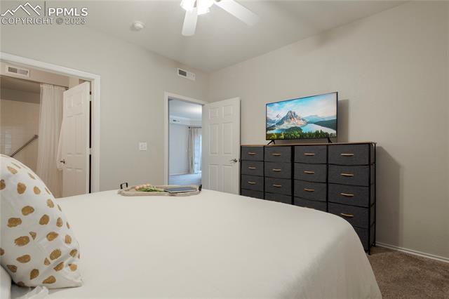 3780 Riviera Grove, Unit 101 Colorado Springs, CO 80922 - Photo 16 of 21 Primary Suite with adjoining bath