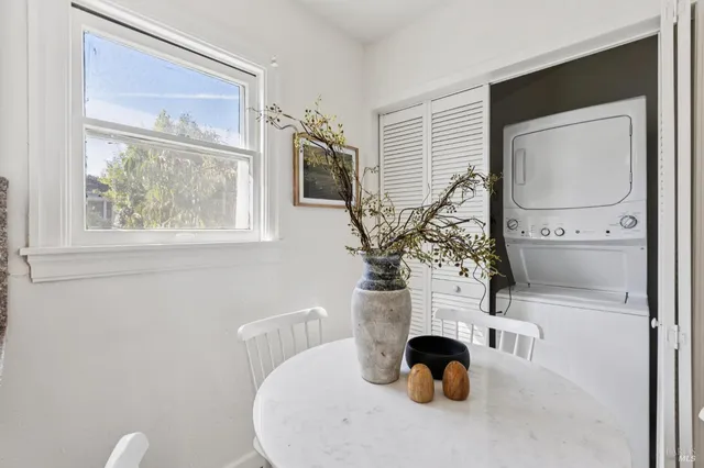 a vase of flowers sitting on a table