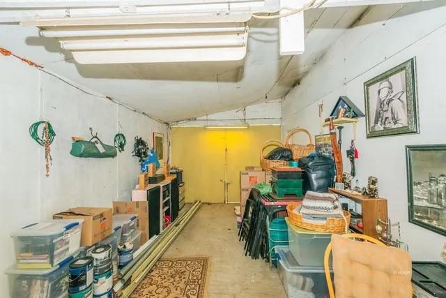 a view of storage utility room