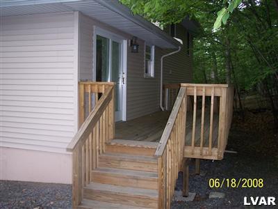 655 Radcliff Road Bushkill, PA 18324 - Photo 5 of 6 a view of outdoor space and deck