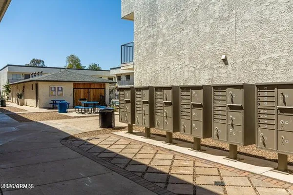 a room with storage and utility