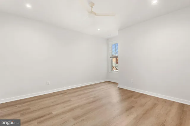 wooden floor in a room