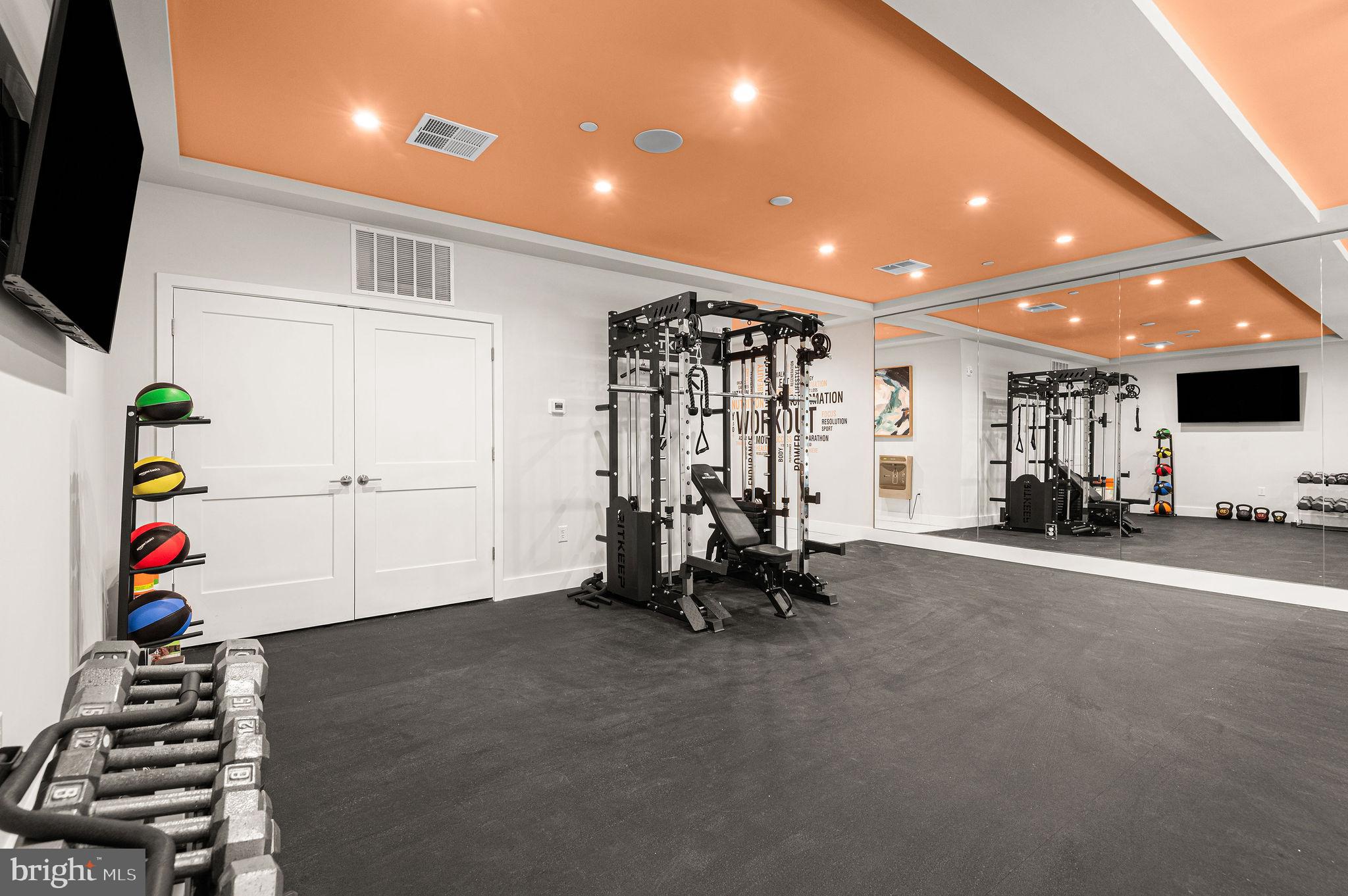 26 South York Road, Unit 203 Hatboro, PA 19040 - Photo 50 of 51 a view of livingroom with furniture and gym equipment