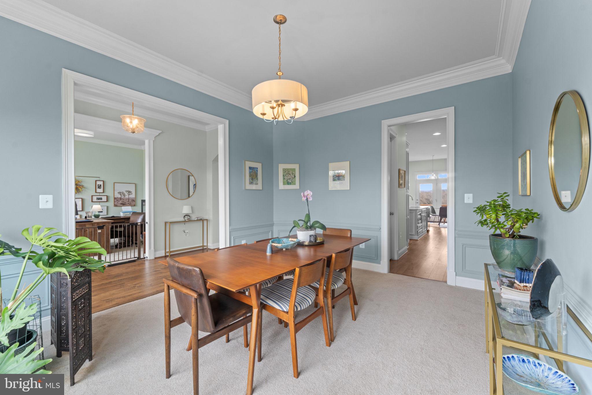 16756 Misty Ridge Lane Purcellville, VA 20132 - Photo 16 of 92 a view of a dining room with furniture window and wooden floor
