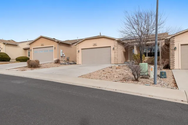 a house view with a outdoor space