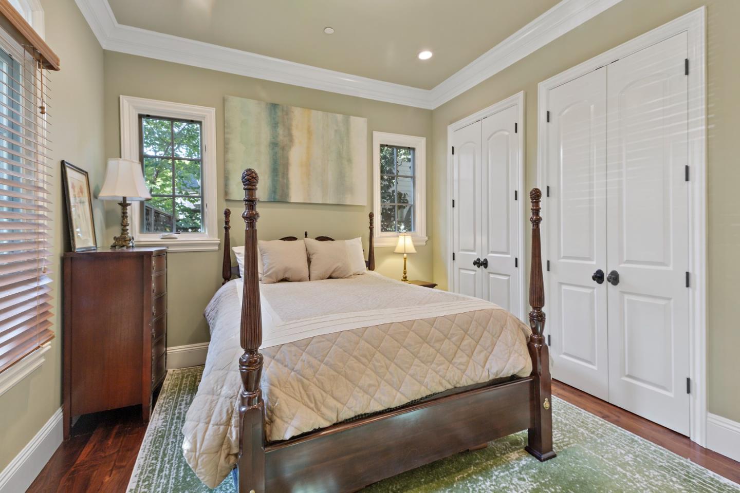 1187 Clark Way San Jose, CA 95125 - Photo 12 of 81 a bedroom with a bed closet and a window