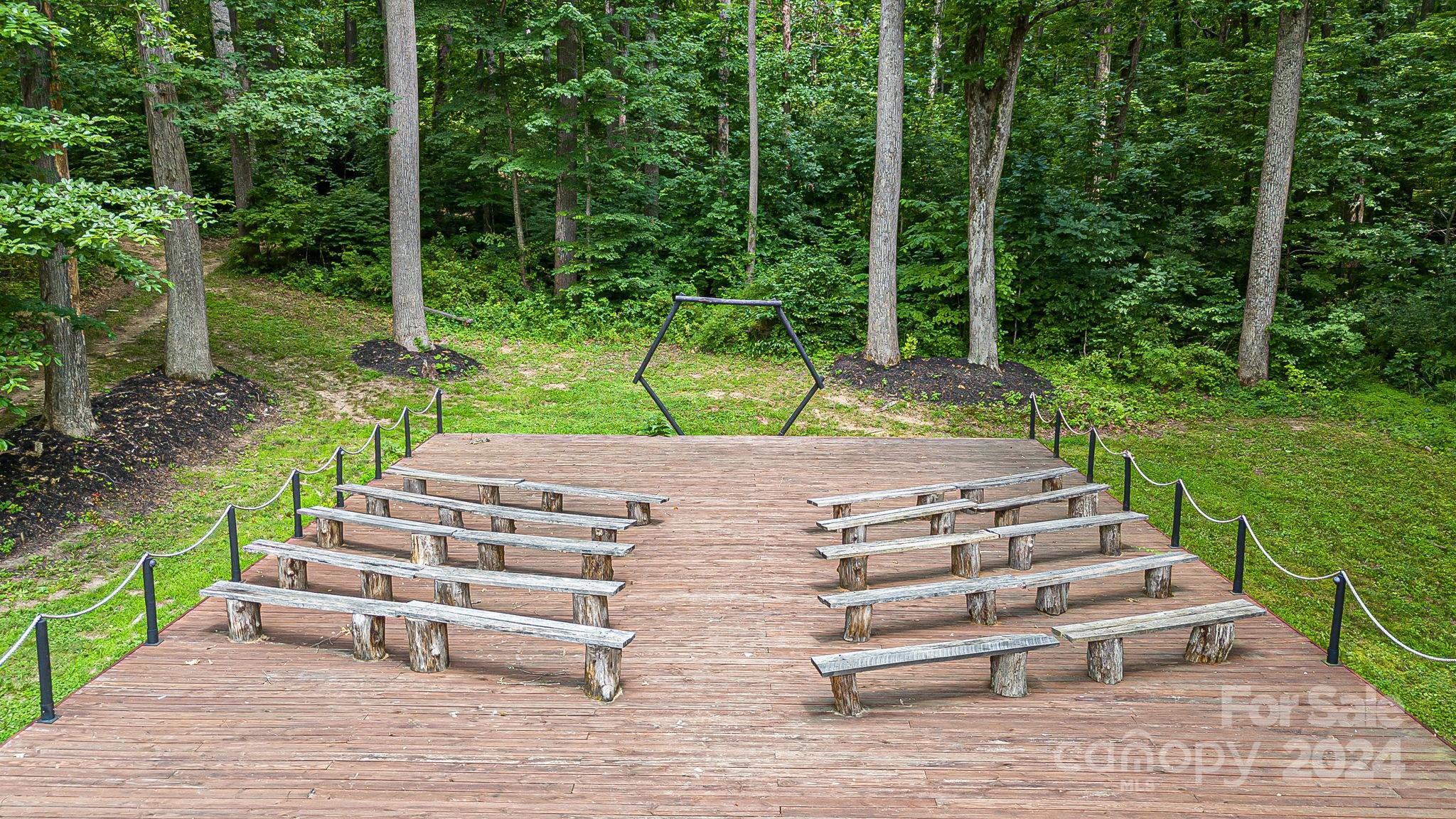116 Holcombe Cove Road Candler, NC 28715 - Photo 27 of 31 a view of outdoor space yard deck and green space