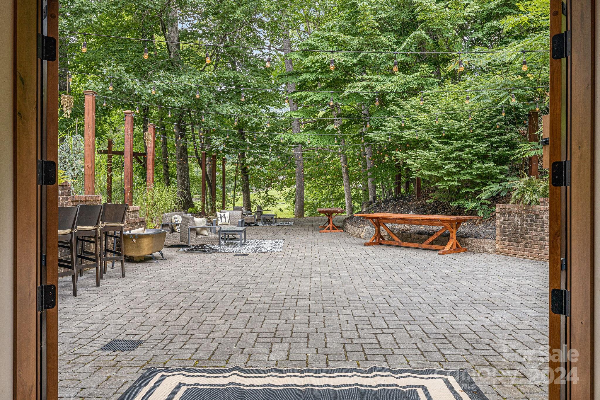 116 Holcombe Cove Road Candler, NC 28715 - Photo 8 of 31 a view of outdoor space with seating area