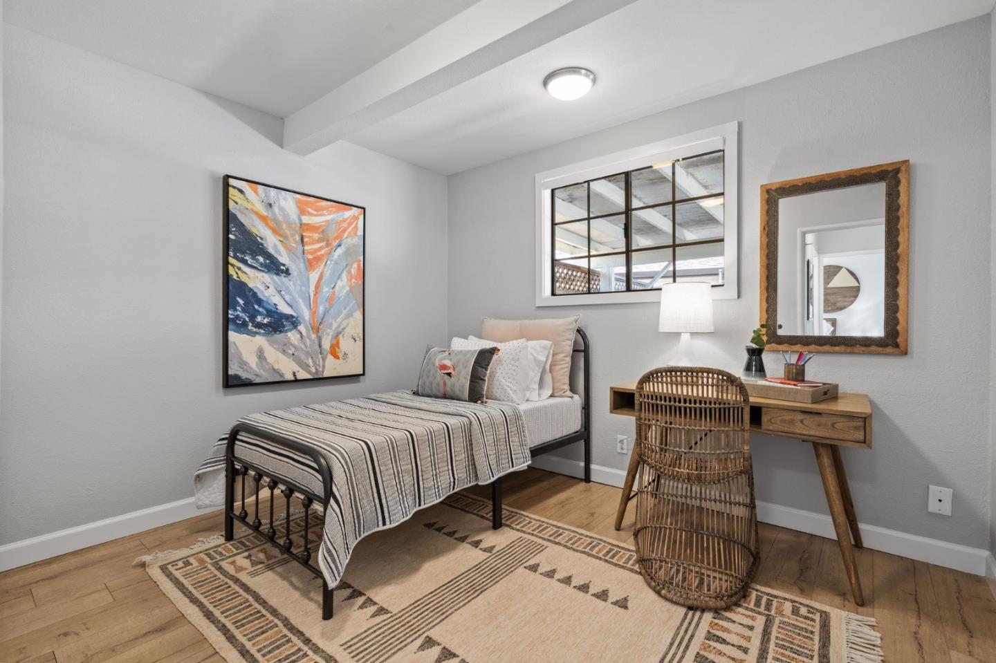 1363 Ramon Drive Sunnyvale, CA 94087 - Photo 20 of 36 a bedroom with two beds and a window