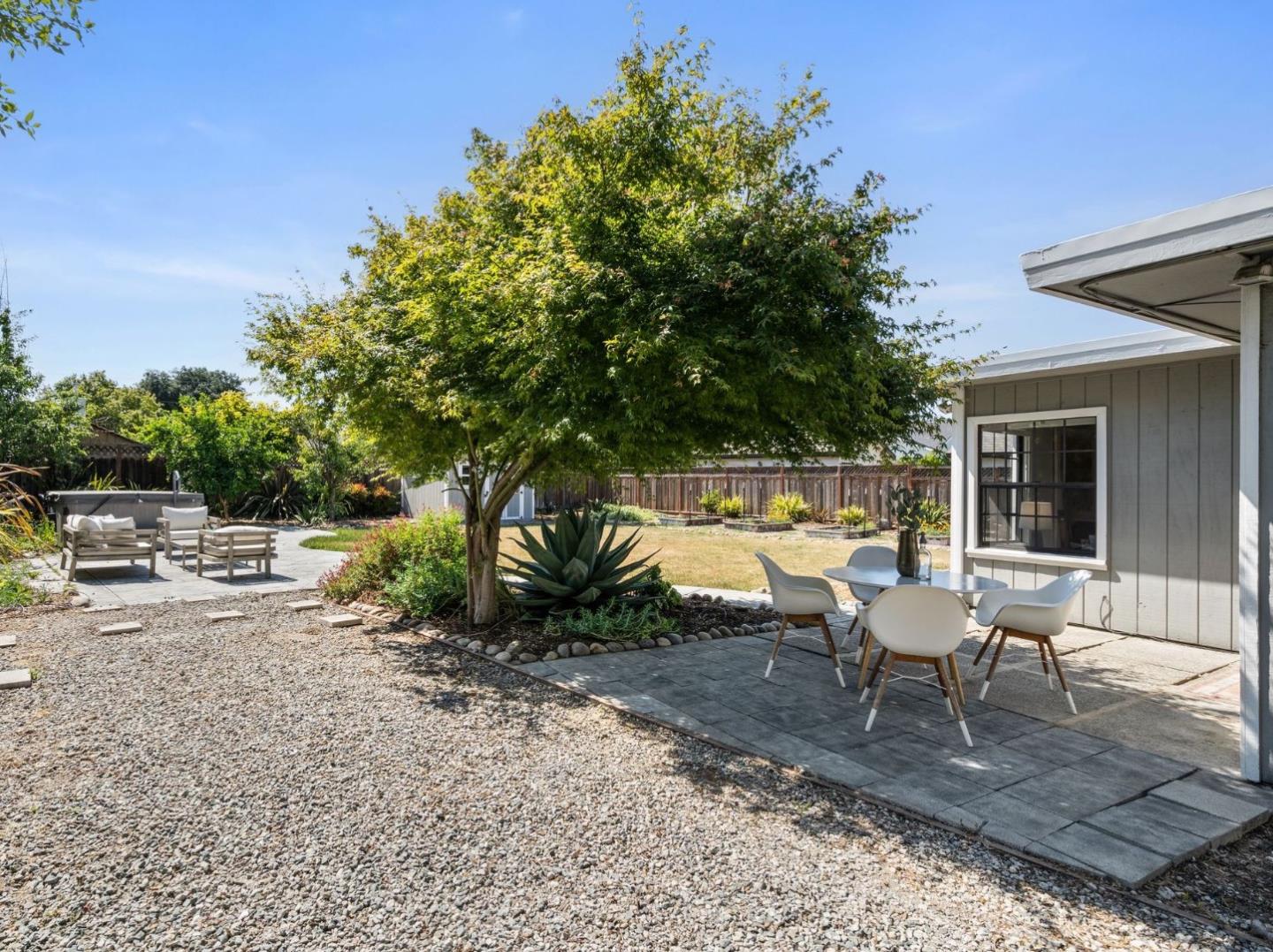 1363 Ramon Drive Sunnyvale, CA 94087 - Photo 23 of 36 a view of a chair and tables in the patio
