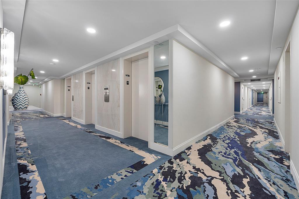 1620 South Ocean Boulevard, Unit 15J Lauderdale-by-the-Sea, FL 33062 - Photo 22 of 28 a view of a hallway