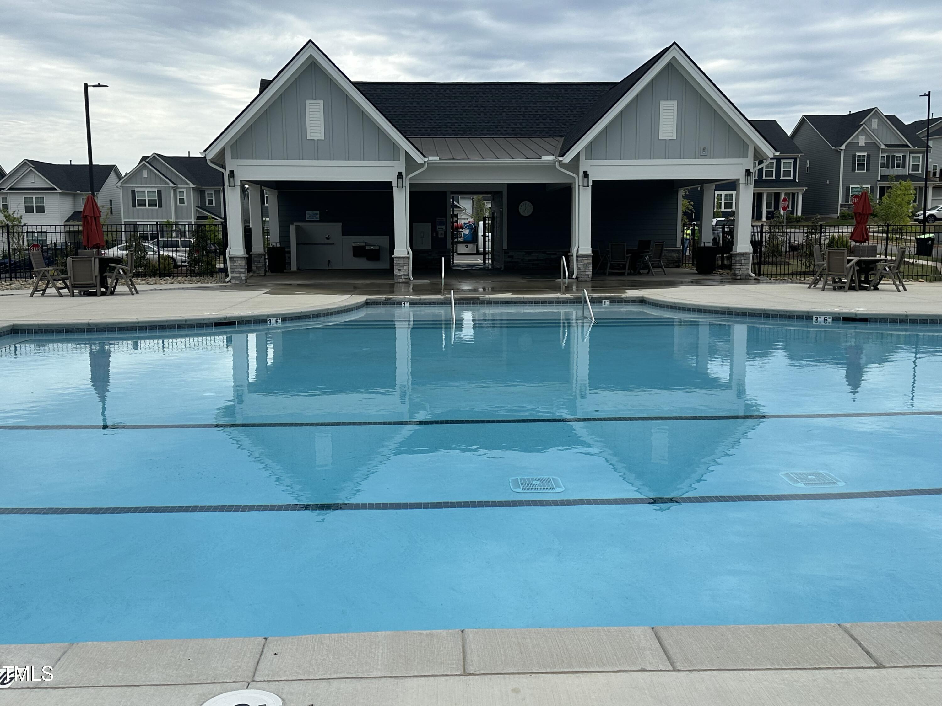 364 Devon Clfs Drive Wake Forest, NC 27587 - Photo 29 of 30 a view of a house with a outdoor space