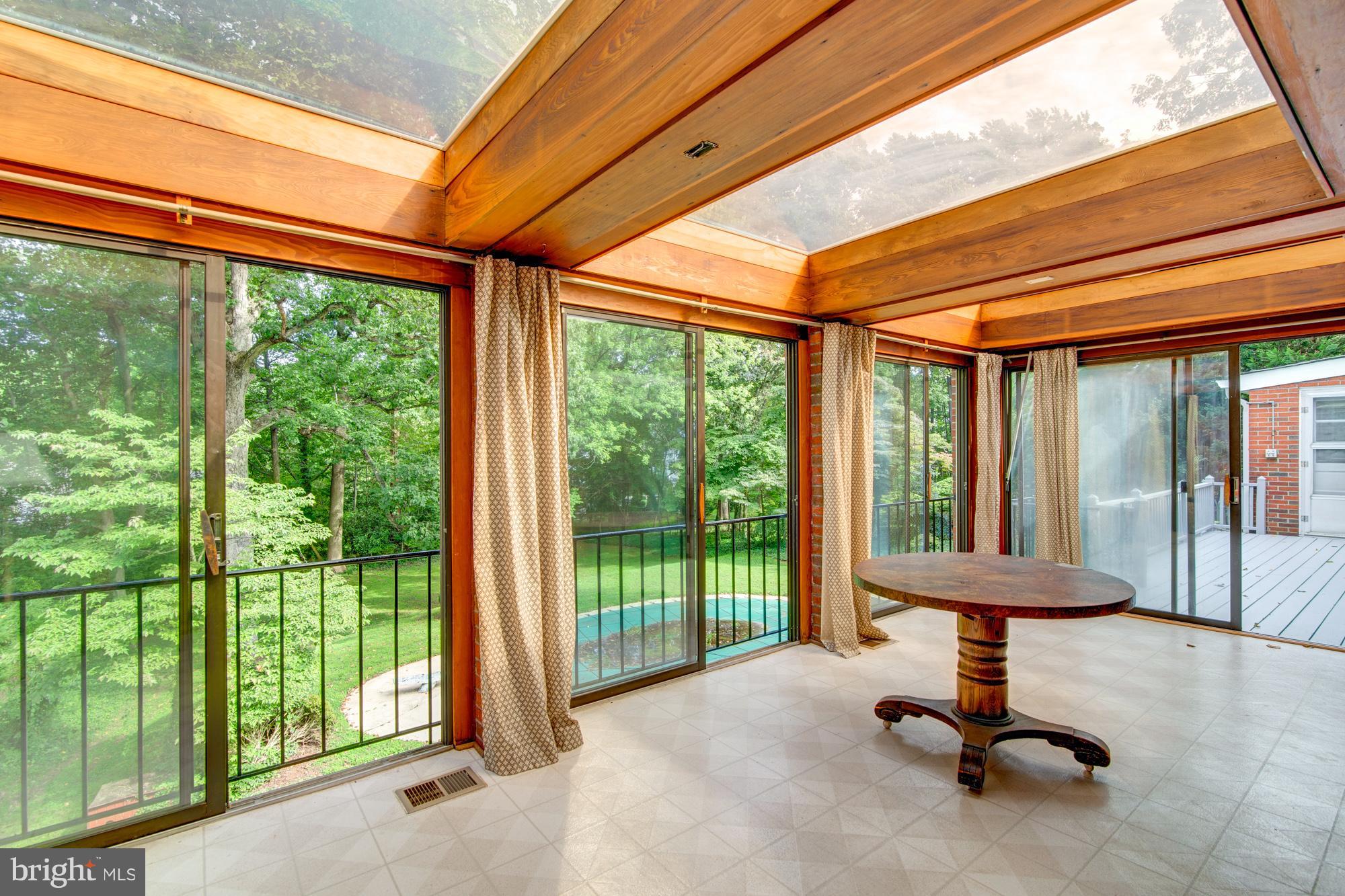 8117 Rayburn Road Bethesda, MD 20817 - Photo 7 of 30 Spacious sunroom