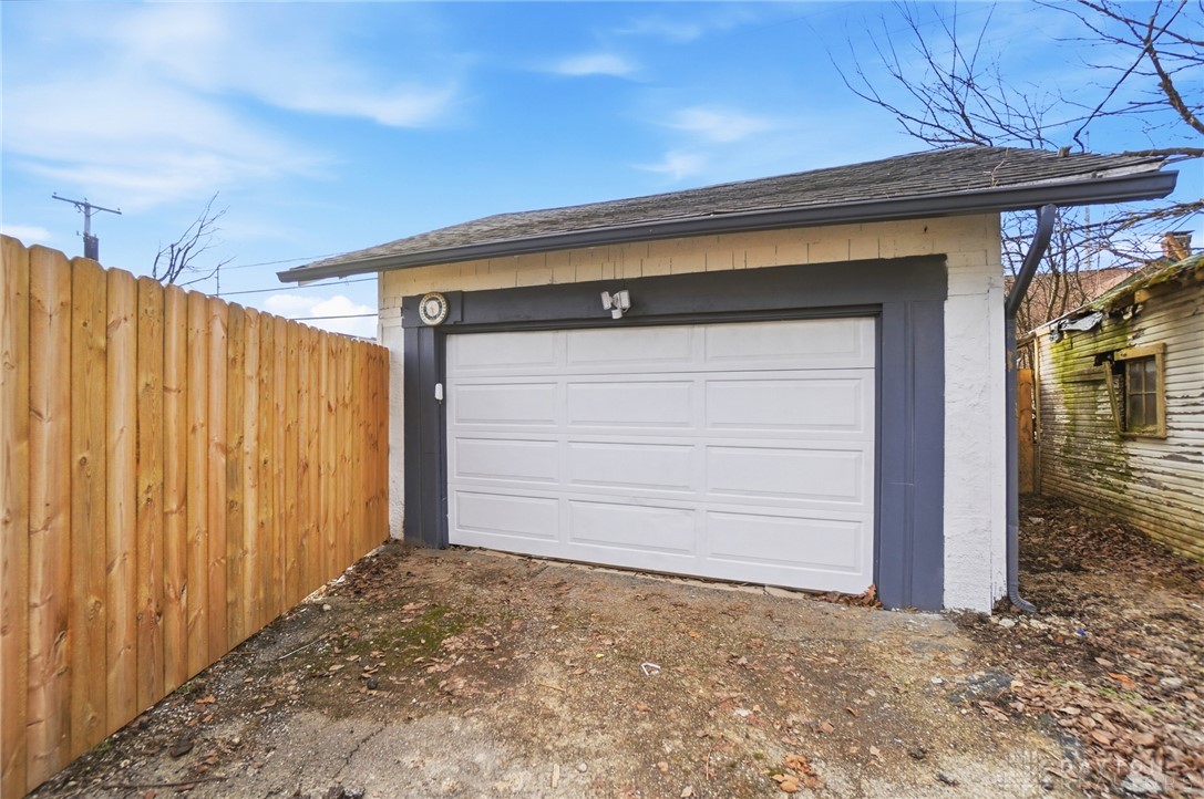 25 Englewood Road Springfield, OH 45504 - Photo 61 of 66 Secure parking and extra storage are available with this detached garage.