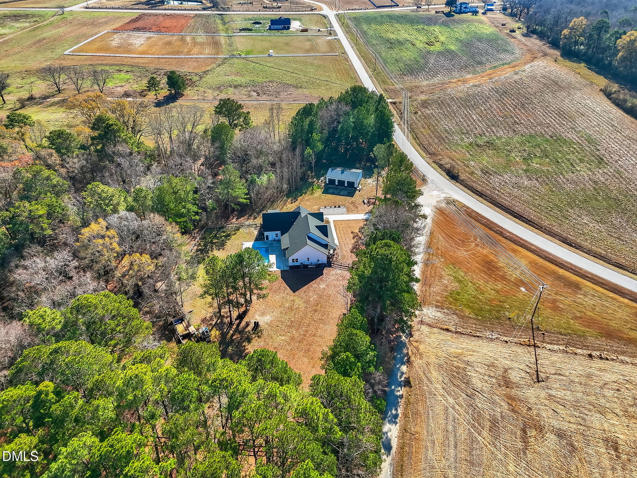 260 Freedom Road Smithfield, NC 27577 - Photo 65 of 75 a view of a yard with wooden fence