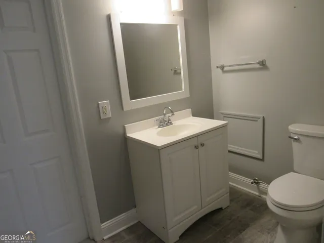 a view of closet area