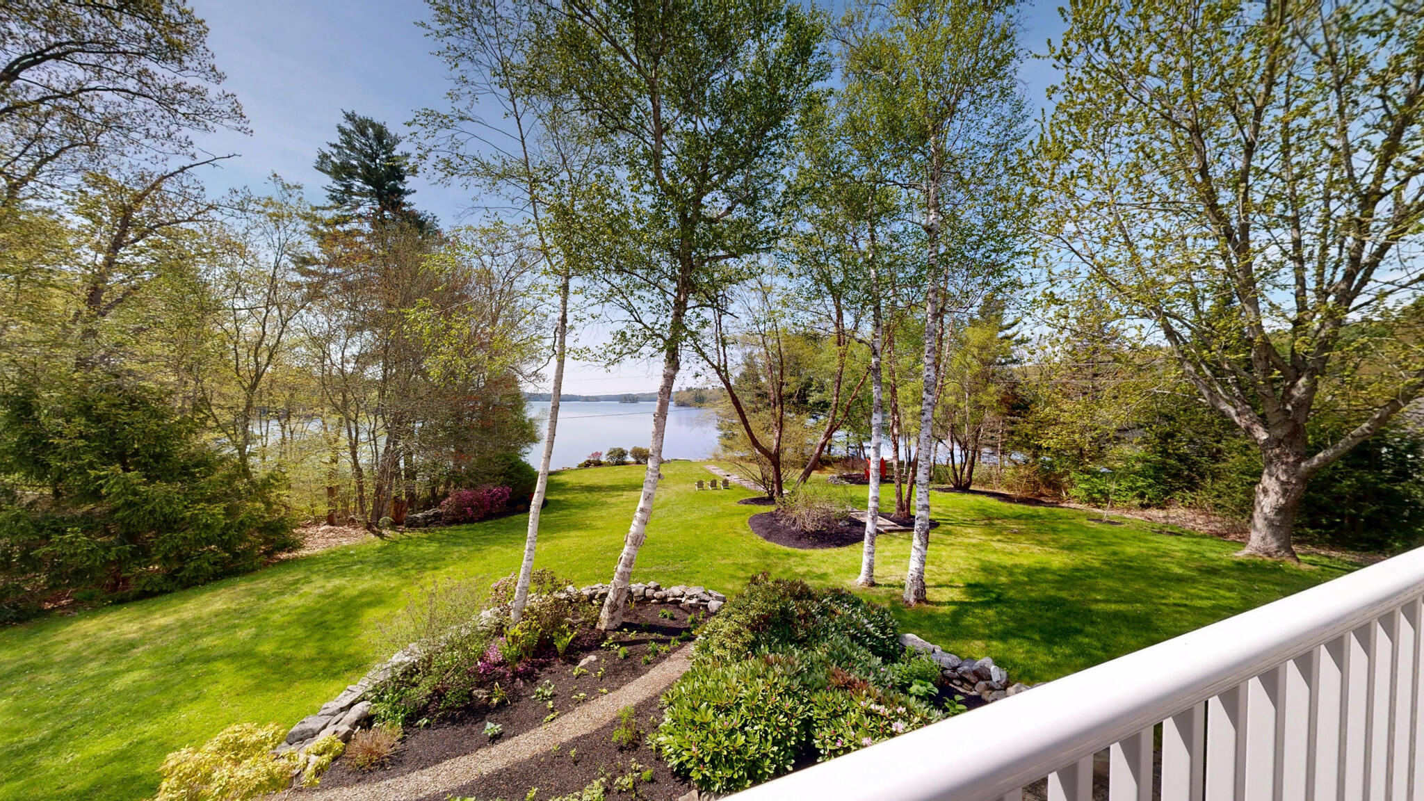 299 Gates Road Jefferson, ME 04348 - Photo 42 of 121 Deck Off Primary Bedroom Suite