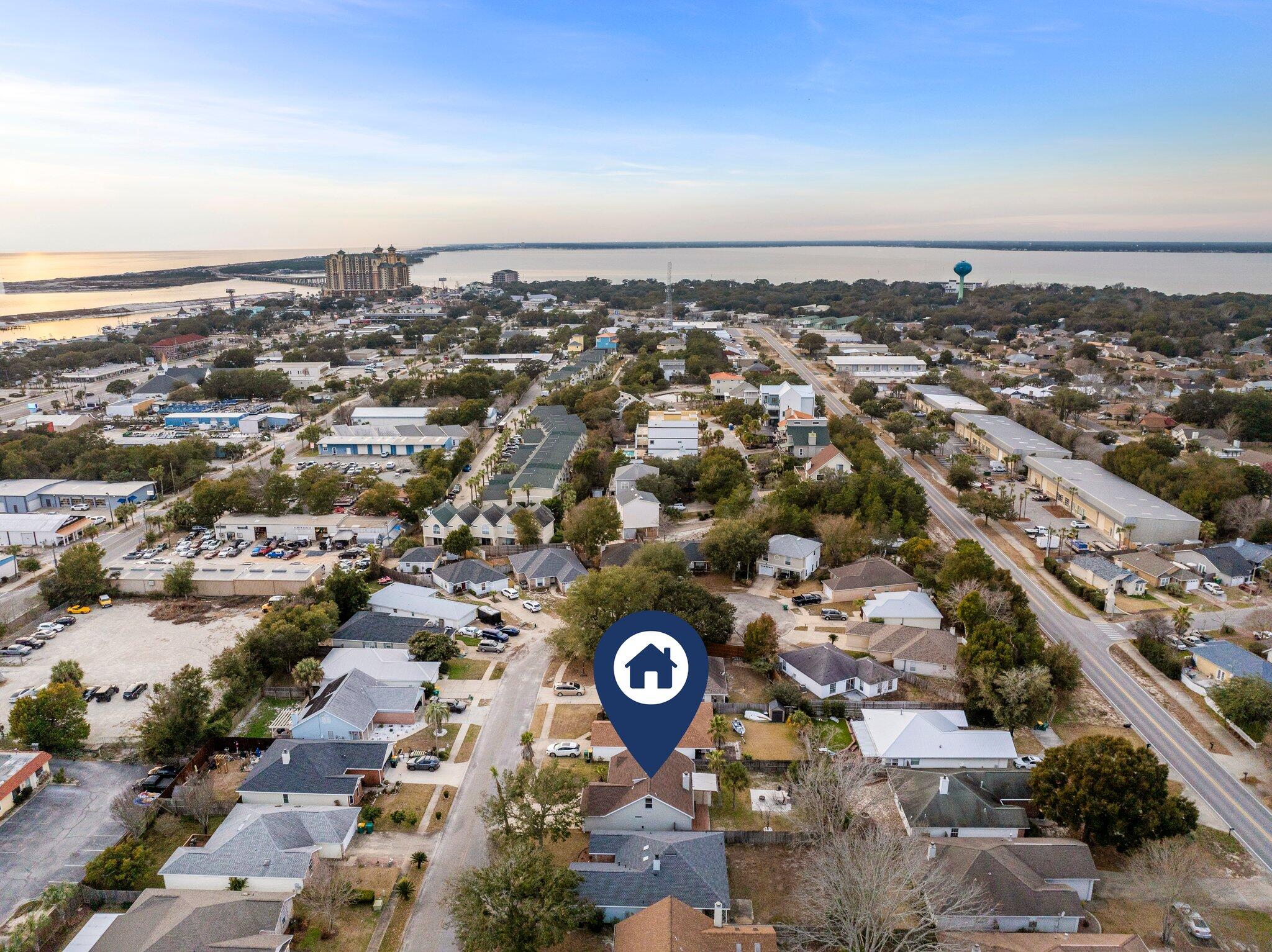 3621 Goldsbys Way Destin, FL 32541 - Photo 43 of 43 an aerial view of a city