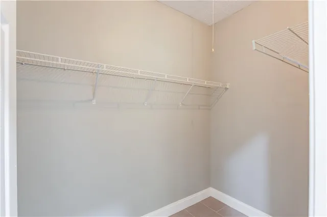 a view of a rack on the wall