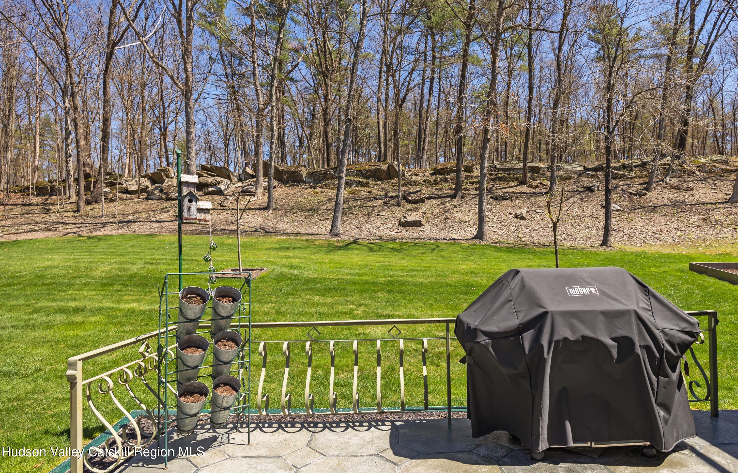412 Vosenkill Road Athens, NY 12015 - Photo 27 of 43 a view of a garden with an outdoor space