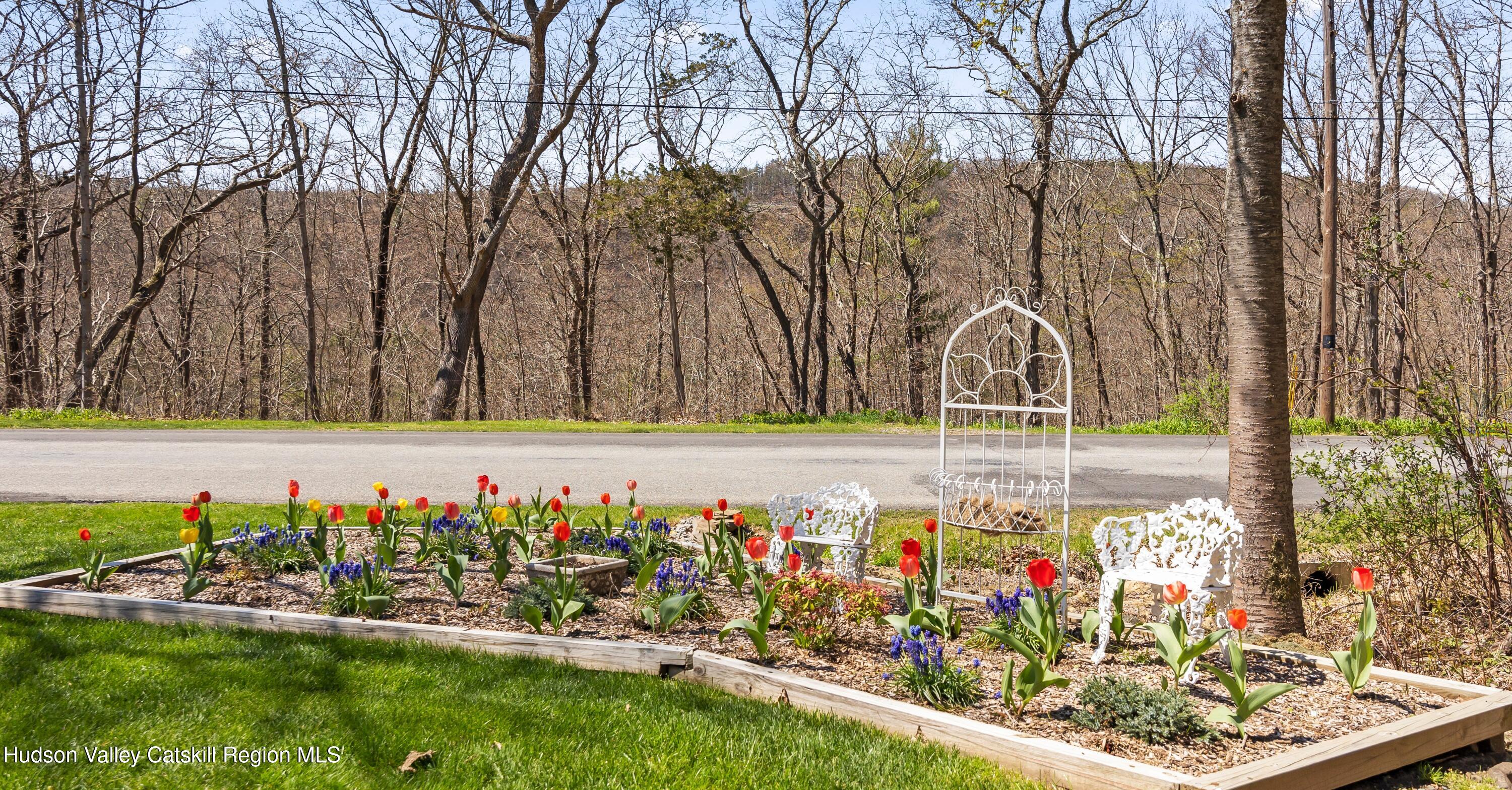 412 Vosenkill Road Athens, NY 12015 - Photo 29 of 43 a view of a bunch of flowers and trees