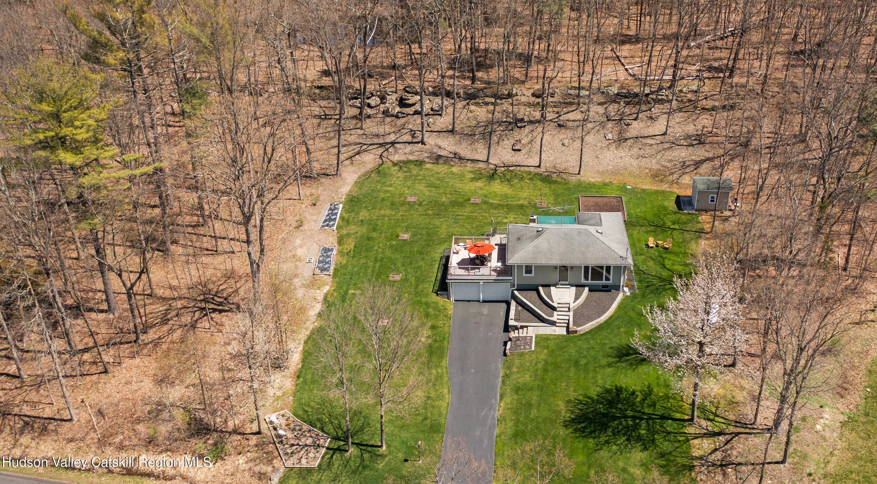 412 Vosenkill Road Athens, NY 12015 - Photo 34 of 43 a view of an outdoor space with garden