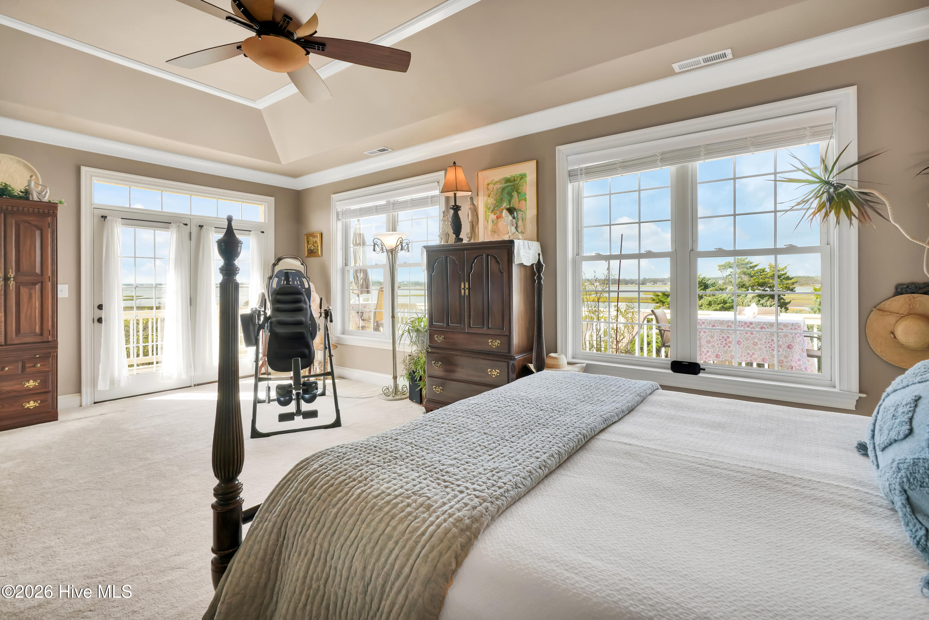 10 W Ridge Surf City, NC 28445 - Photo 19 of 86 master bedroom water view
