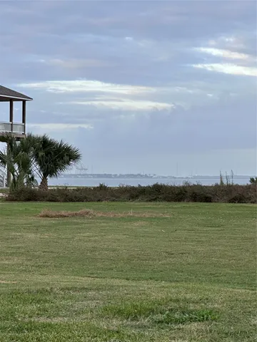 a view of an ocean and beach