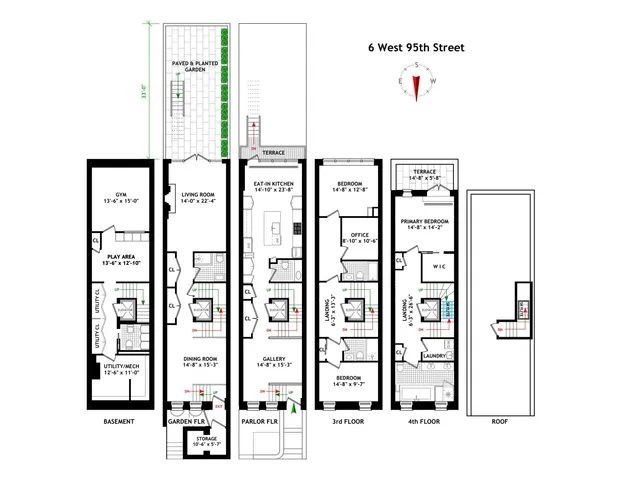 $9,888,888 | 6 West 95th Street | Upper West Side