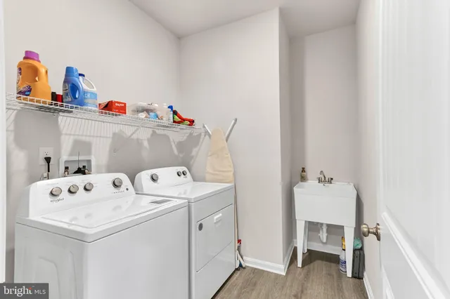 a view of a room with storage