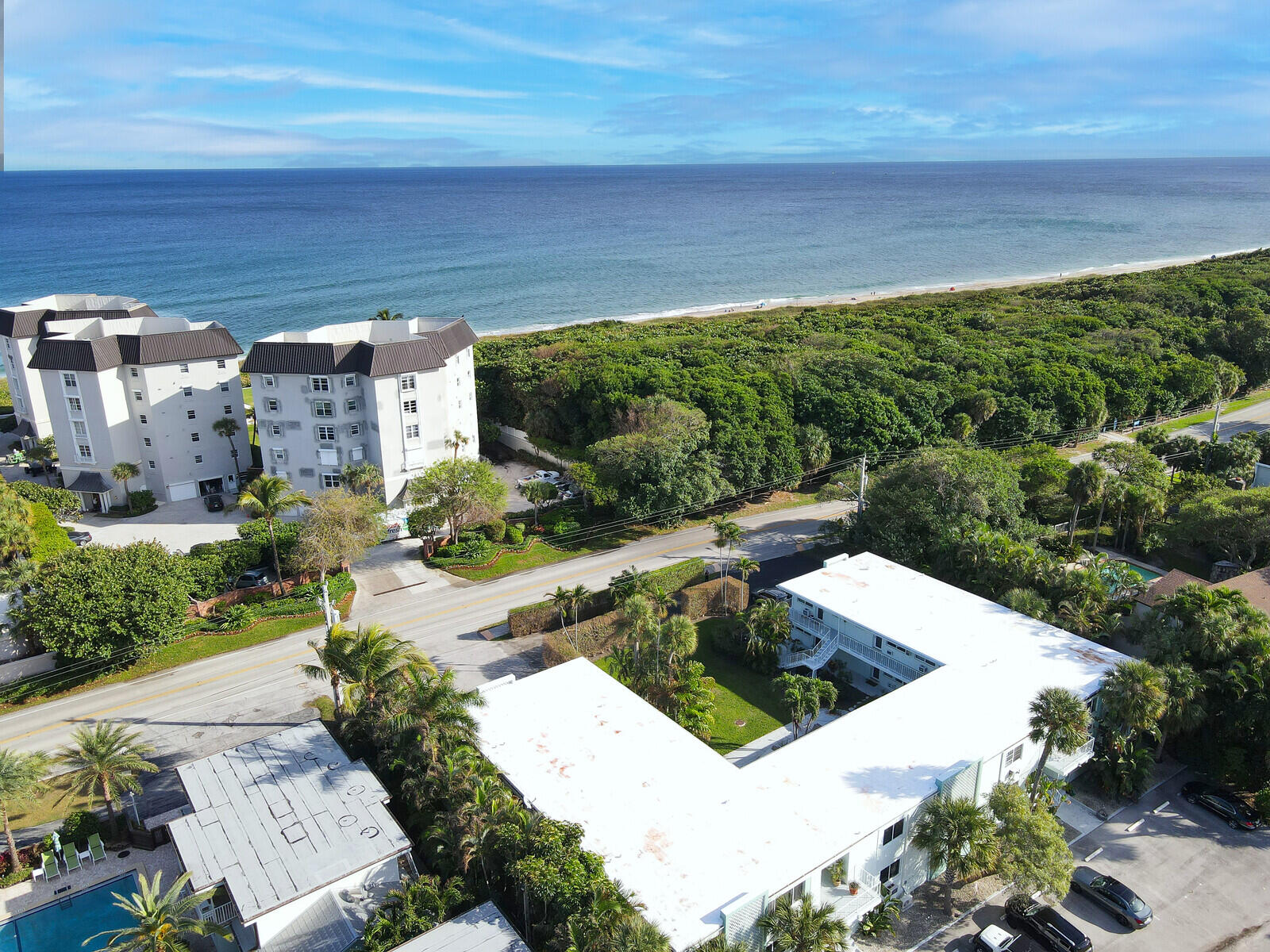 6660 North Ocean Boulevard, Unit 17 Ocean Ridge, FL 33435 - Photo 21 of 23 06_Aerial_6_mls